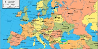 Стамбул карта страны