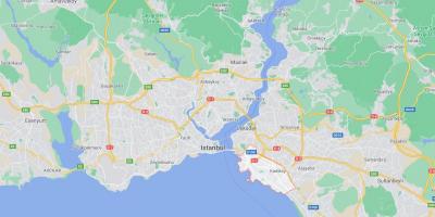 Карта Кадыкей Стамбул