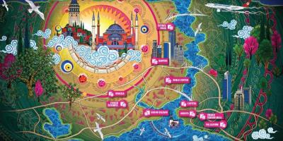 Стамбул торговые центры карте