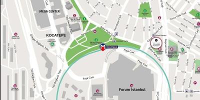 Карта форума Стамбуле